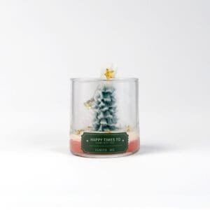 Christmas tree scented candle